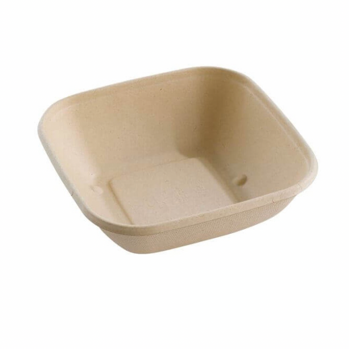 Bol Menu Carré 750ml Bagasse