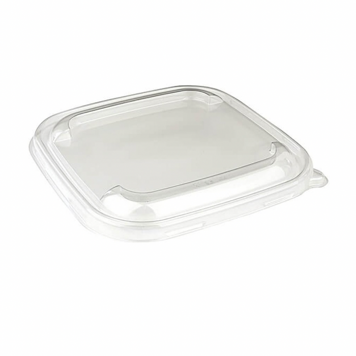Couvercle Menu Bowl Carré 750ml RPET transparent