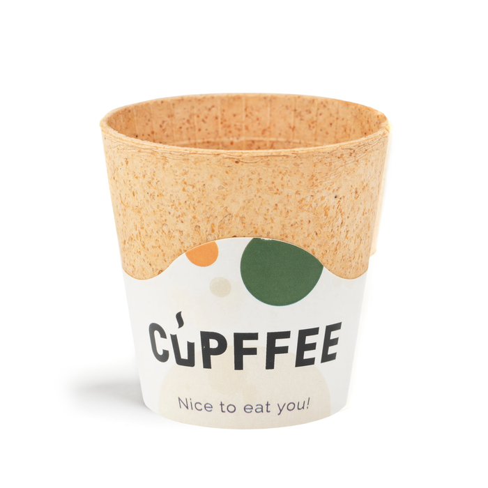 Tasse comestible, durable, Cupffee, 220 ml