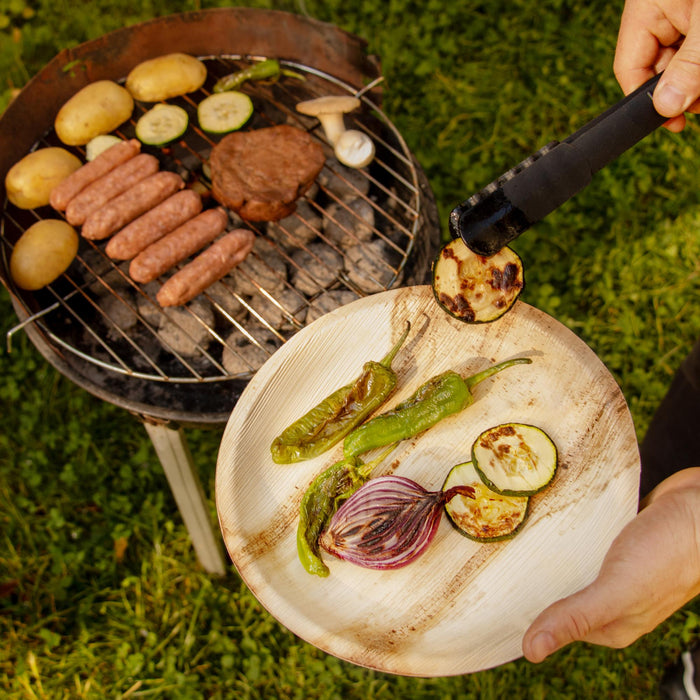 Assiette en palmier ronde Ø 23 cm