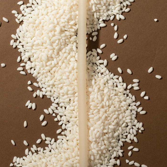 Pailles de riz comestibles, noires, Ø 8 mm x 25 cm