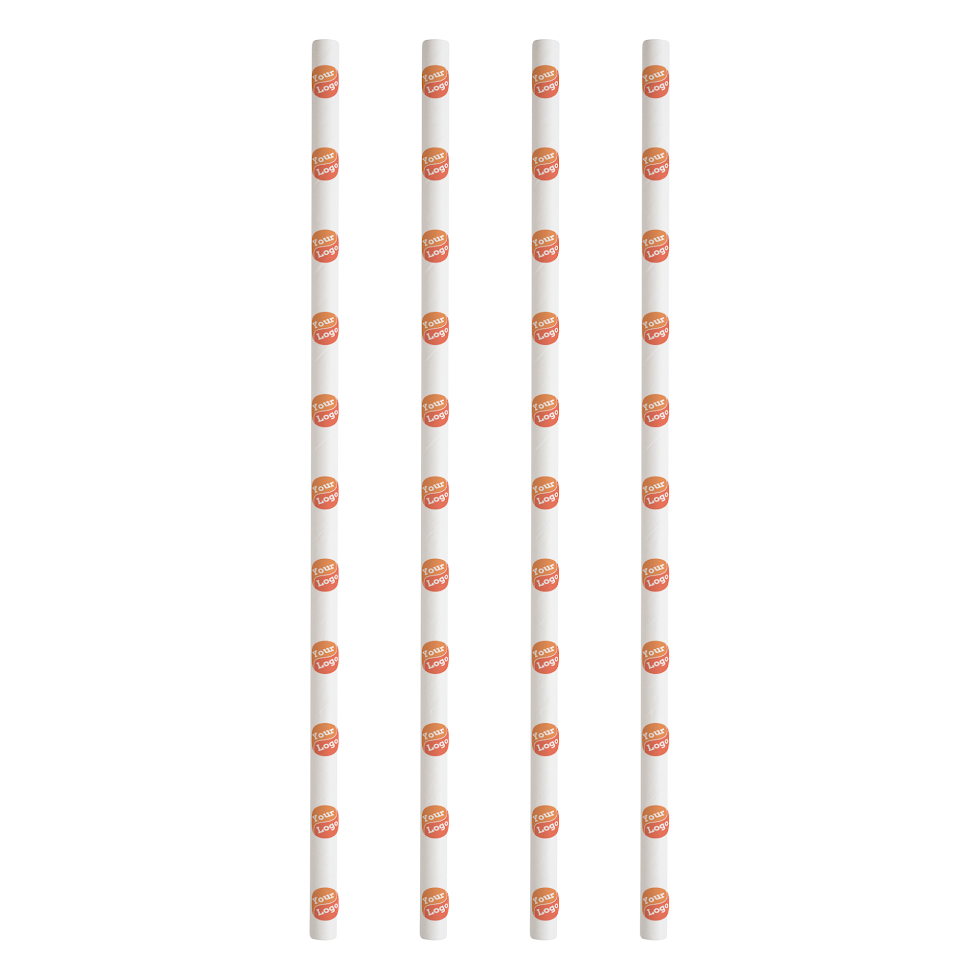 Pailles en papier imprimables