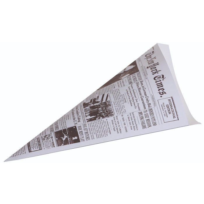 Cone bag journal imprimé - 50g/m² - 270x380mm