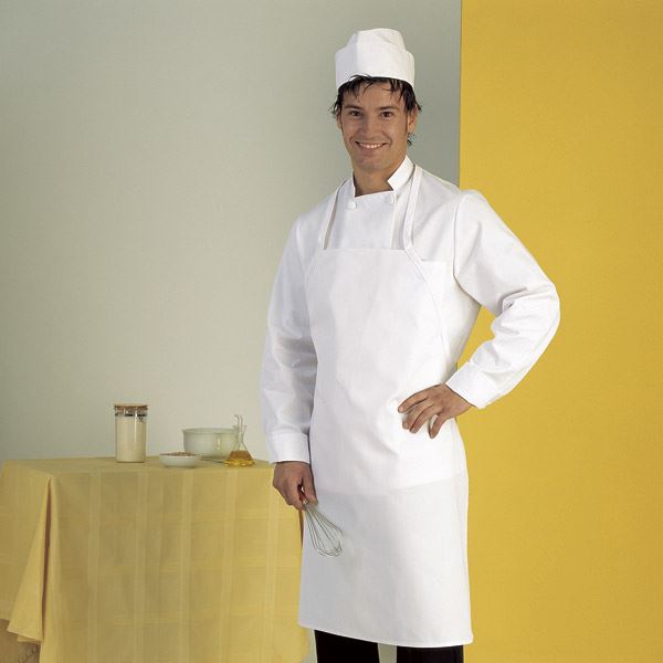 Chef Italien - blanc - coton