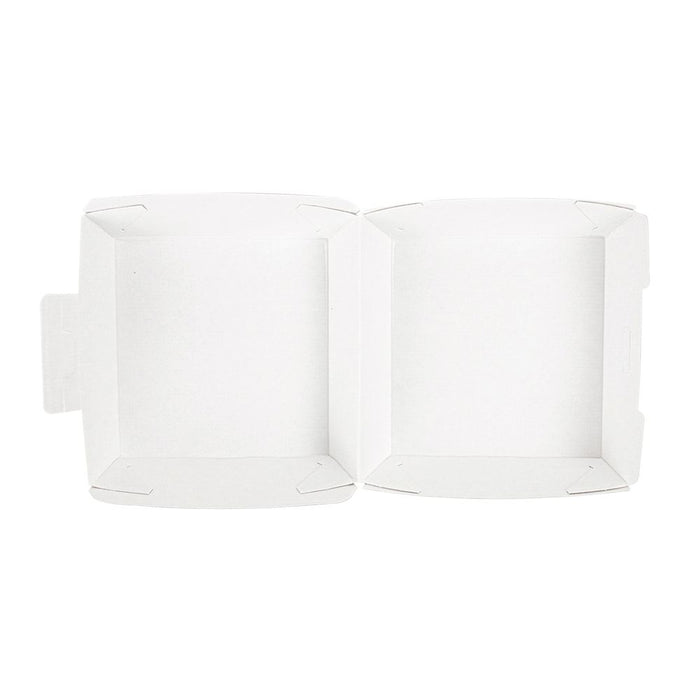 Boîte à burger en papier - marron 13 x 12,5 x 6,2 cm