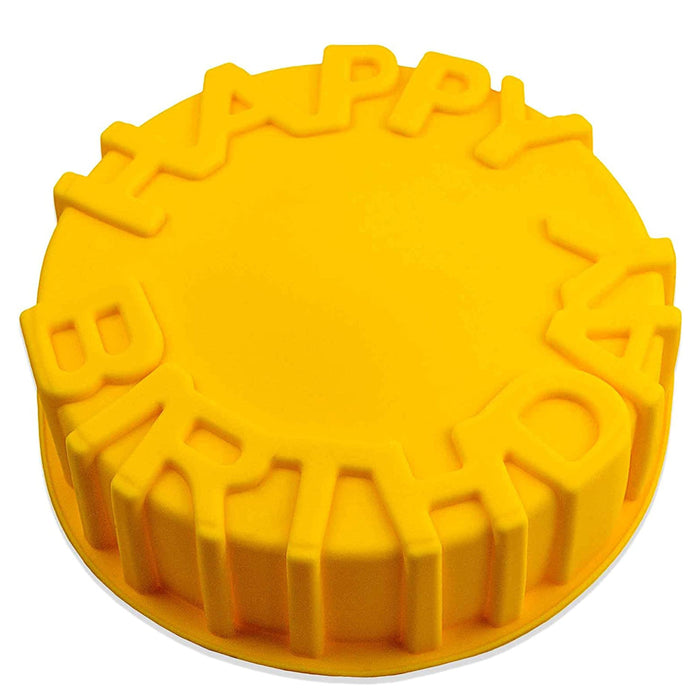 Moule silicone cake - jaune Ø 20,5cm