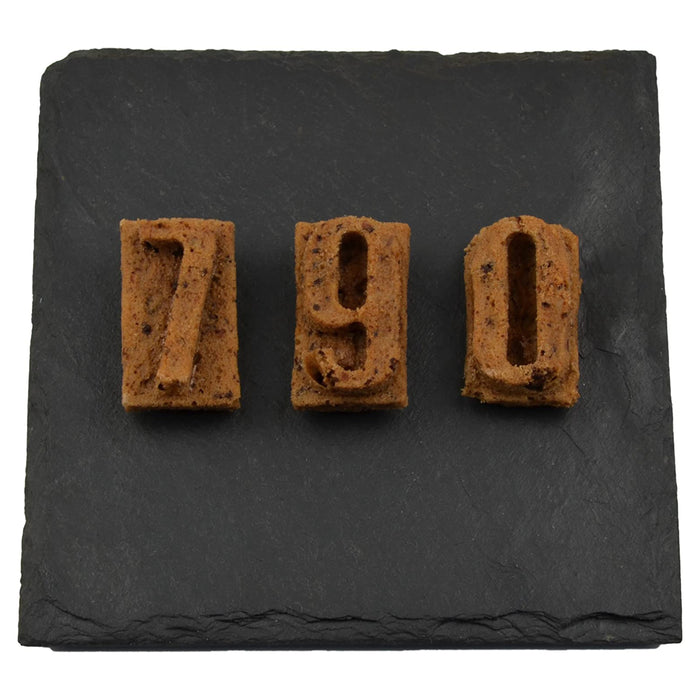 Numéros de moule en silicone - marron 21x11x2cm