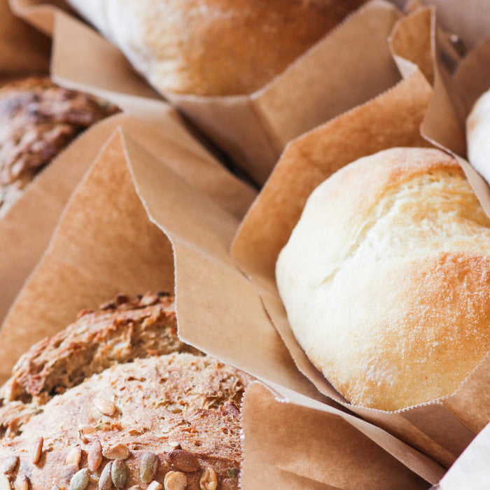 Sac papier boulangerie - blanc 14 x 6 x 32 cm