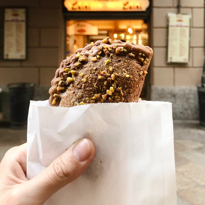 Sac papier boulangerie - blanc 14 x 6 x 32 cm