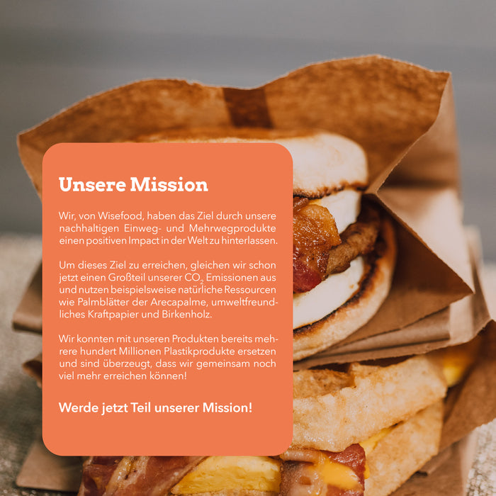 Sachets à goûter en papier - Imprimé "Journal" 15 x 16 cm, ouvert sur 2 faces