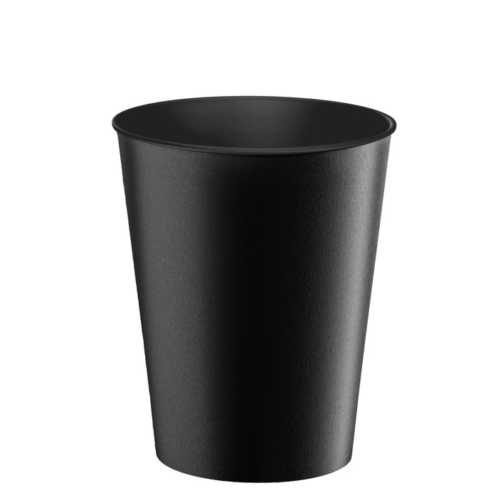Gobelet réutilisable avec couvercle 300ml (12oz) (noir)
