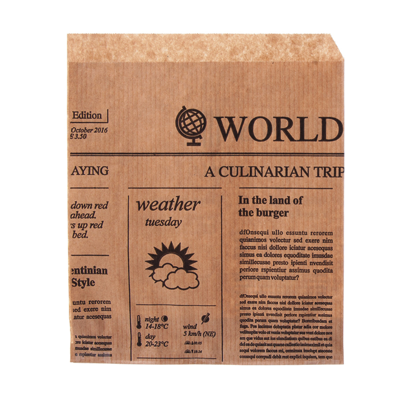 Sachets de collation