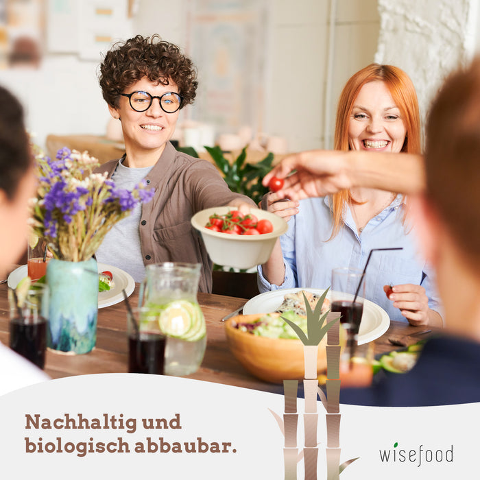 Coffret burger bagasse de canne à sucre bio - 400ml (blanc)