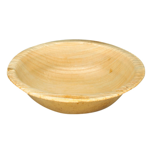 Palmblatt-Schale, rund, Ø 10 cm, beige
